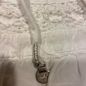 Hollister White Skirt